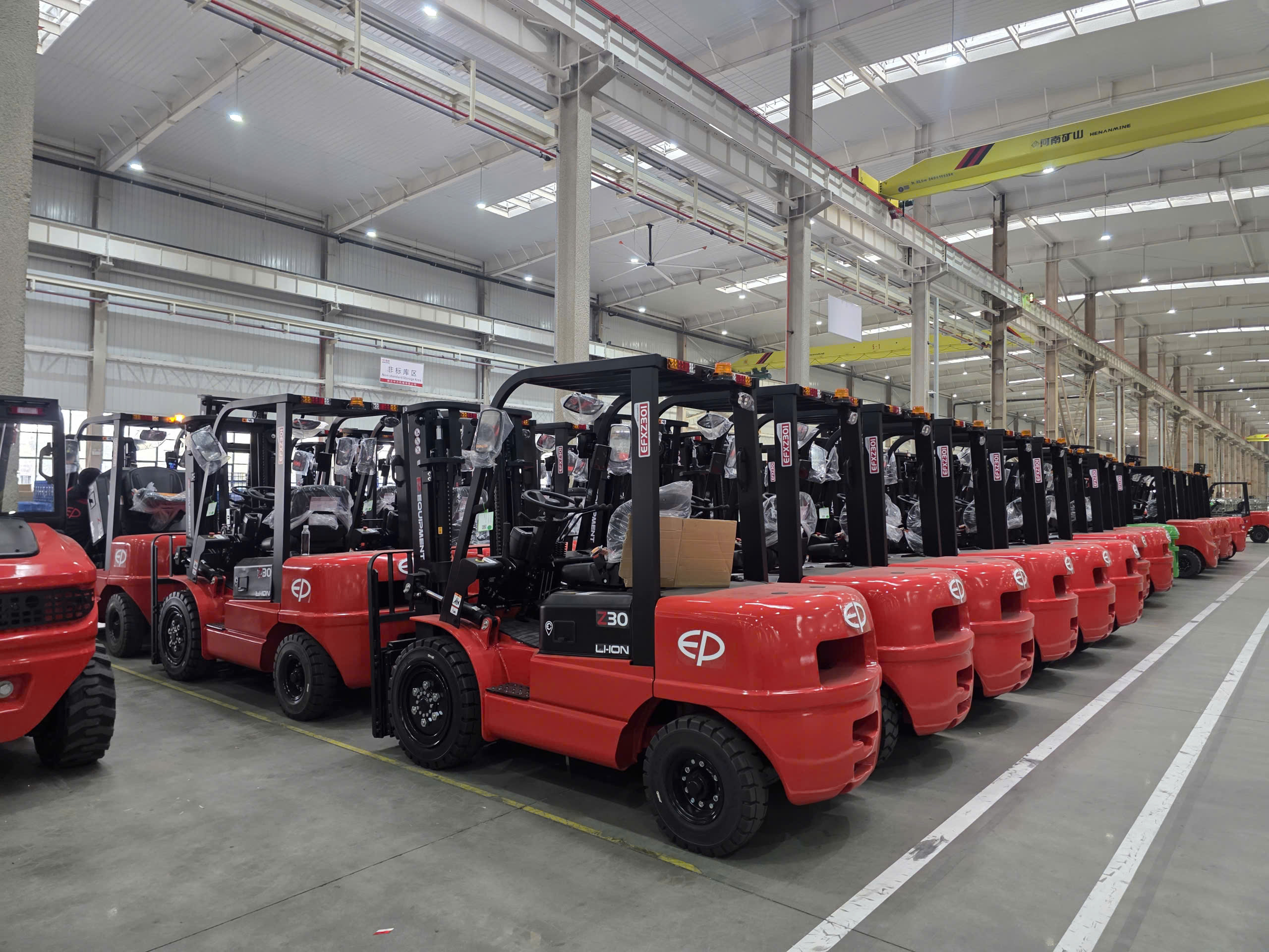 Xe nâng điện ngồi lái 3 Tấn cao cấp EP EFXZ-301H - Pin lithium Ion